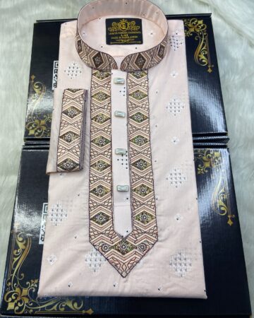 স্পেশাল ধুতি কটন পাঞ্জাবি - কোড: LM-1203