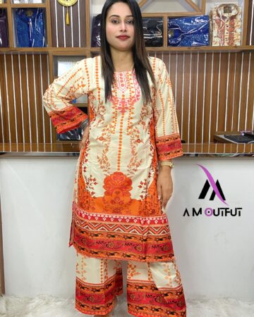 দুবাই সিল্কের টু পিস - কোড: F-102