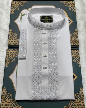 ভাঙ্গচুর স্টিজ কটন পাঞ্জাবি - কোড: HG-202