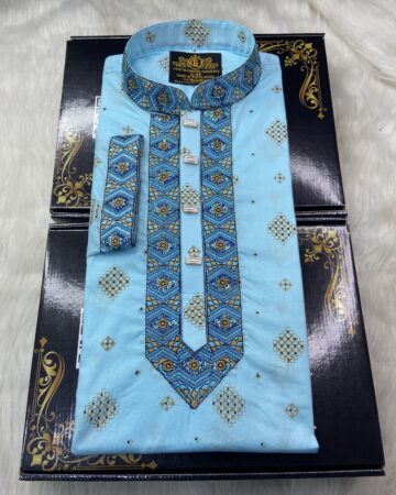 স্পেশাল ধুতি কটন পাঞ্জাবি - কোড: LM-1202