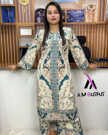 দুবাই সিল্কের টু পিস - কোড: F-104