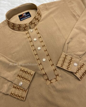 বিস্কিট ভাঙ্গচুর স্টিজ পাঞ্জাবি - কোড: NB-402