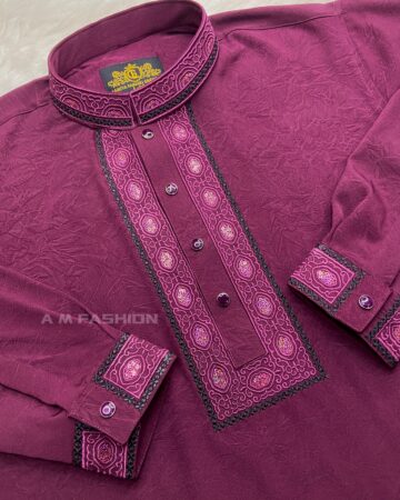 জাম ভাঙ্গচুর স্টিজ পাঞ্জাবি - কোড: LM-330