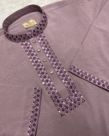 Exclusive stitch Panjabi Soft Pink - CODE: MS-101